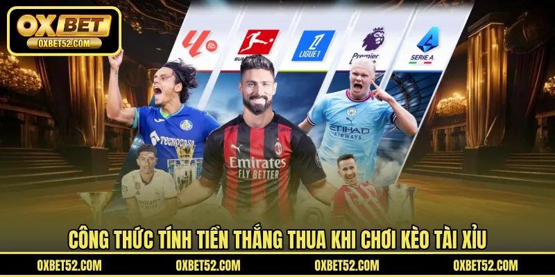 Công thức tính tiền thắng thua khi chơi kèo tài xỉu